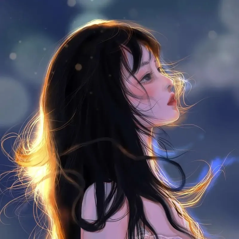 Tạo avatar cô đơn anime nữ để thể hiện phong cách độc đáo