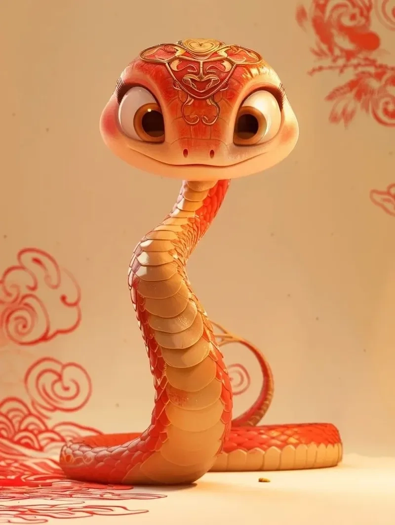 Ảnh rắn anime cute sẽ làm cho bạn cảm thấy vui vẻ hơn