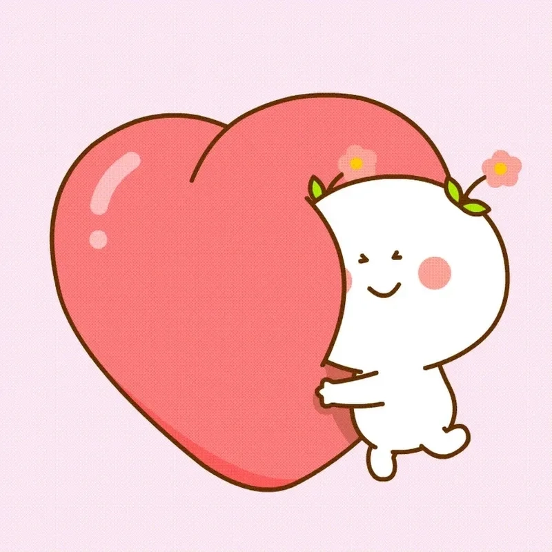 Nền trái tim cute giúp bạn thể hiện phong cách dễ thương
