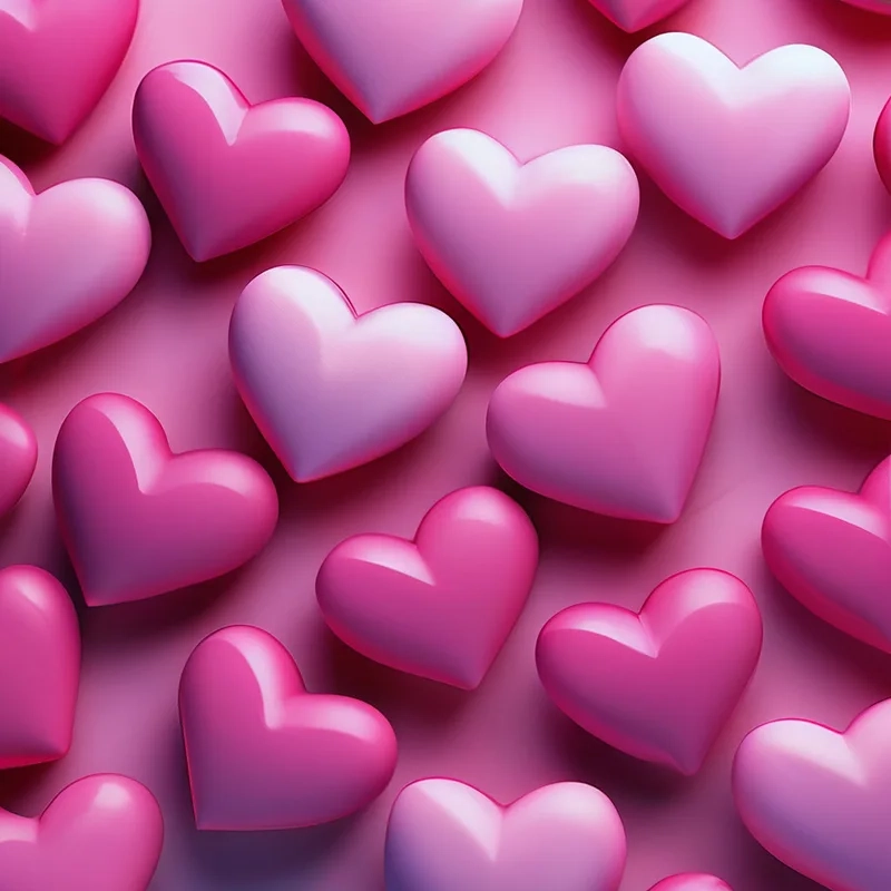 Ảnh trái tim hồng cute là lựa chọn tuyệt vời cho những ai yêu thích sự dễ thương