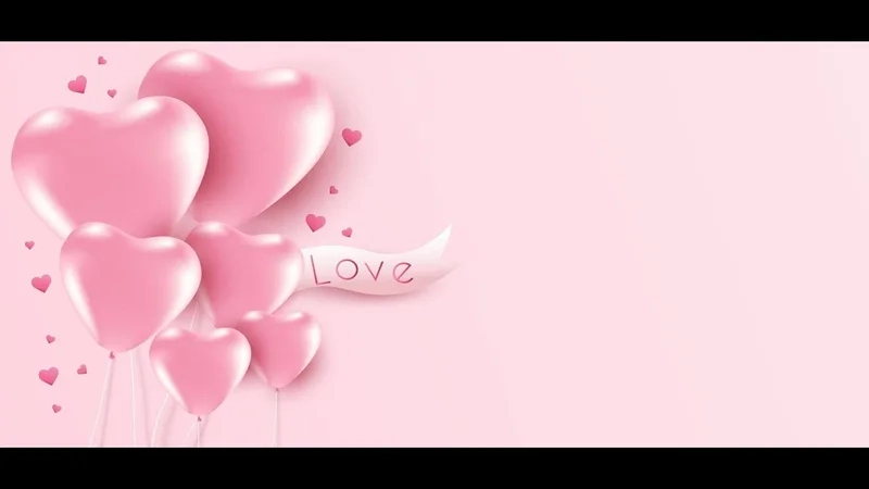 Hình trái tim hồng mang đến cảm giác ấm áp và dễ thương