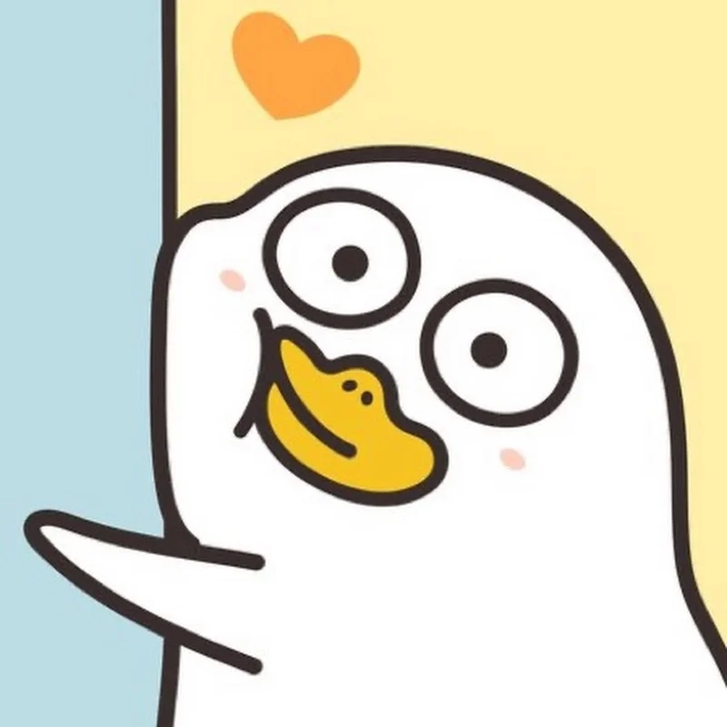 Avatar con vịt hài hước mang lại sự vui nhộn và dễ thương