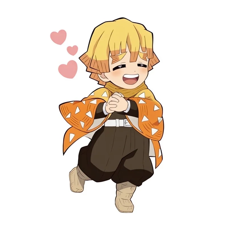 Ảnh zenitsu chibi mang đến sự dễ thương và gần gũi