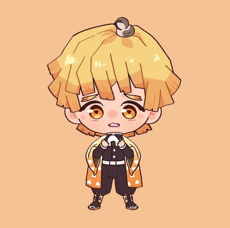 Hình ảnh zenitsu mang đến cảm giác gần gũi và thân thuộc