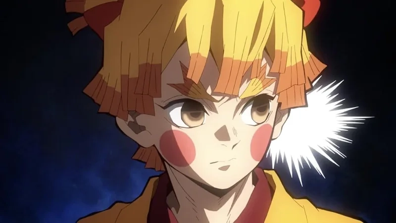 Hình của zenitsu mang đến cảm giác gần gũi và thân thuộc