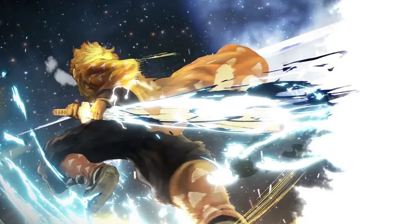 Hình ảnh zenitsu ngầu sẽ làm cho bạn cảm thấy phấn khích hơn