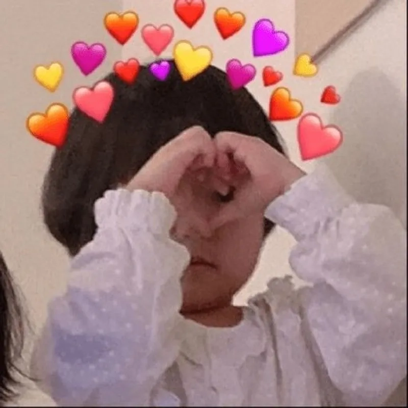 Ảnh meme bắn tim khiến bạn không thể không yêu thích