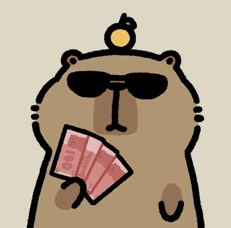 Capybara avatar anime thể hiện sự sáng tạo và phong cách độc đáo