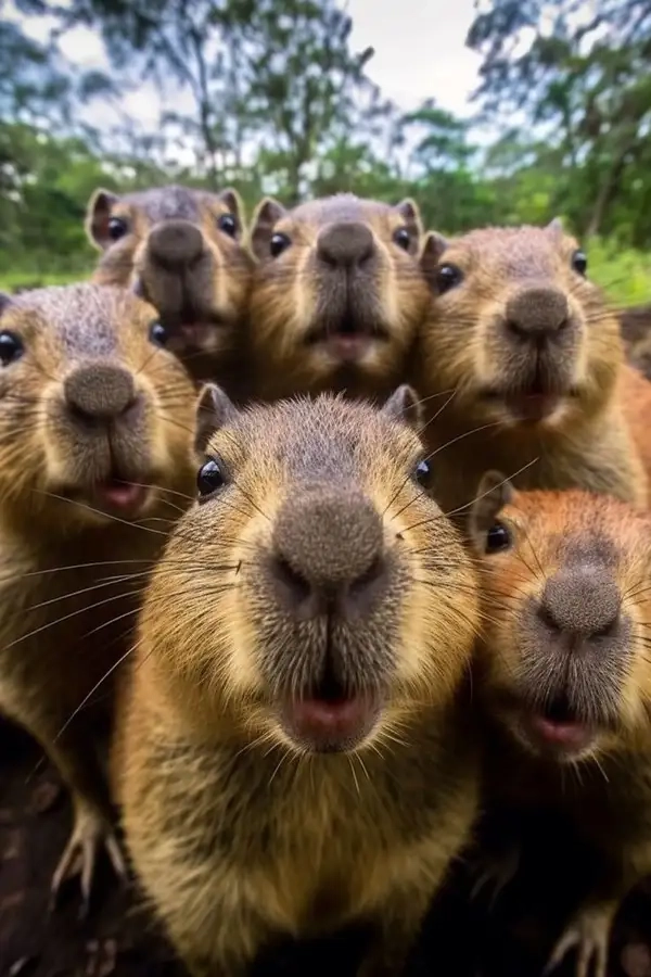 Capybara meme cartoon khiến bạn không thể không cảm thấy thích thú