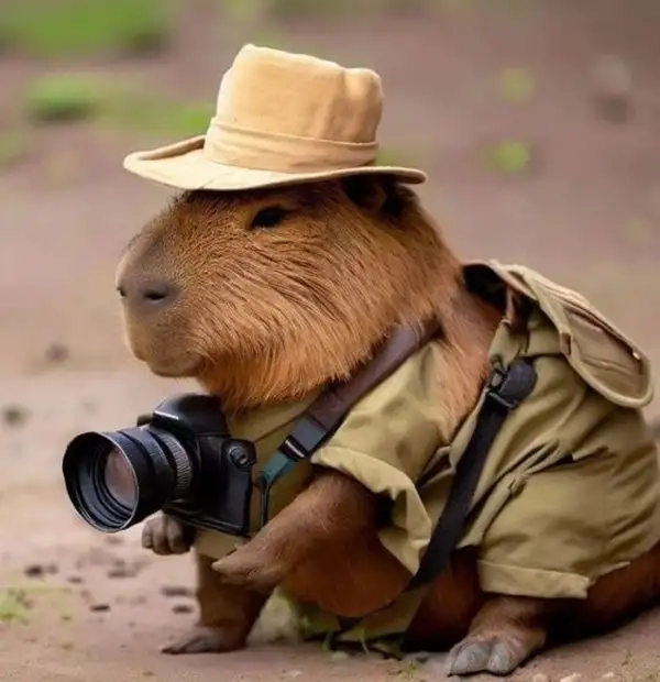Capybara wallpaper 4k meme là lựa chọn hoàn hảo cho những ai yêu thích động vật