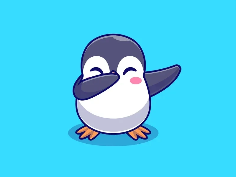 Meme chim cánh cụt dễ thương khiến trái tim bạn tan chảy