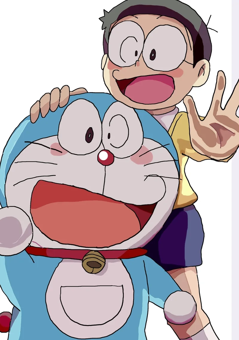 Tổng hợp ảnh nobita và doraemon cute dễ thương nhất