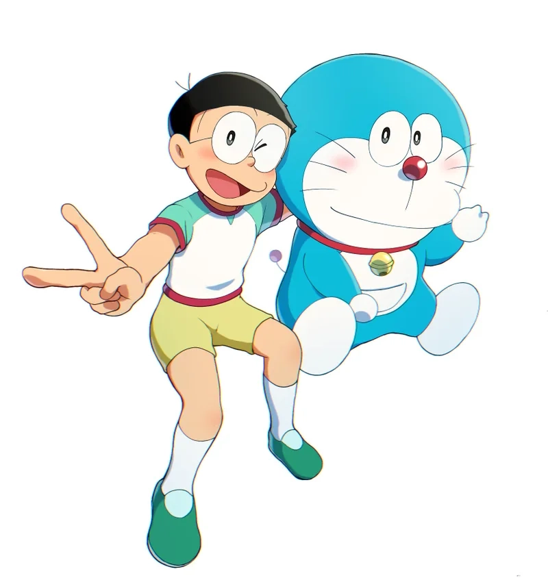 Những hình ảnh doraemon và nobita ngầu hiếm thấy