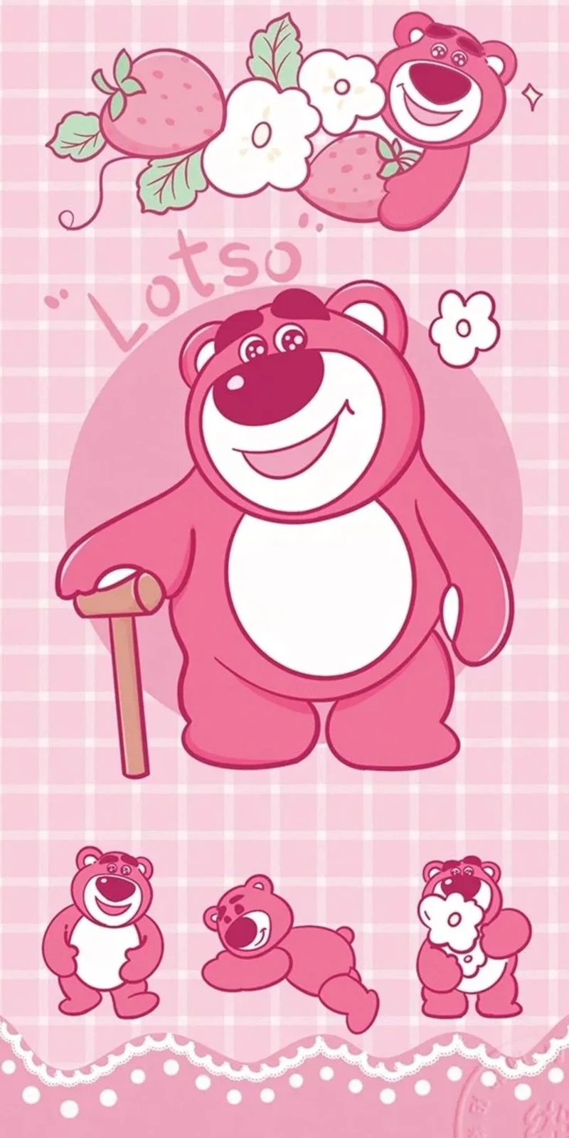 Avatar gấu dâu nam thể hiện phong cách mạnh mẽ nhưng vẫn dễ thương