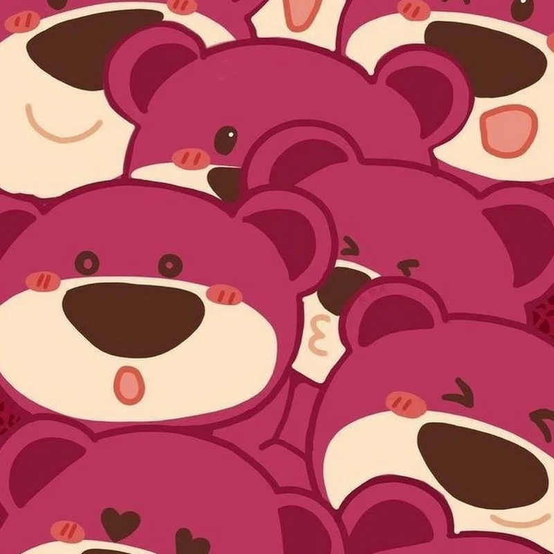 Sticker gấu dâu cute sẽ làm cho tin nhắn của bạn thêm phần sinh động