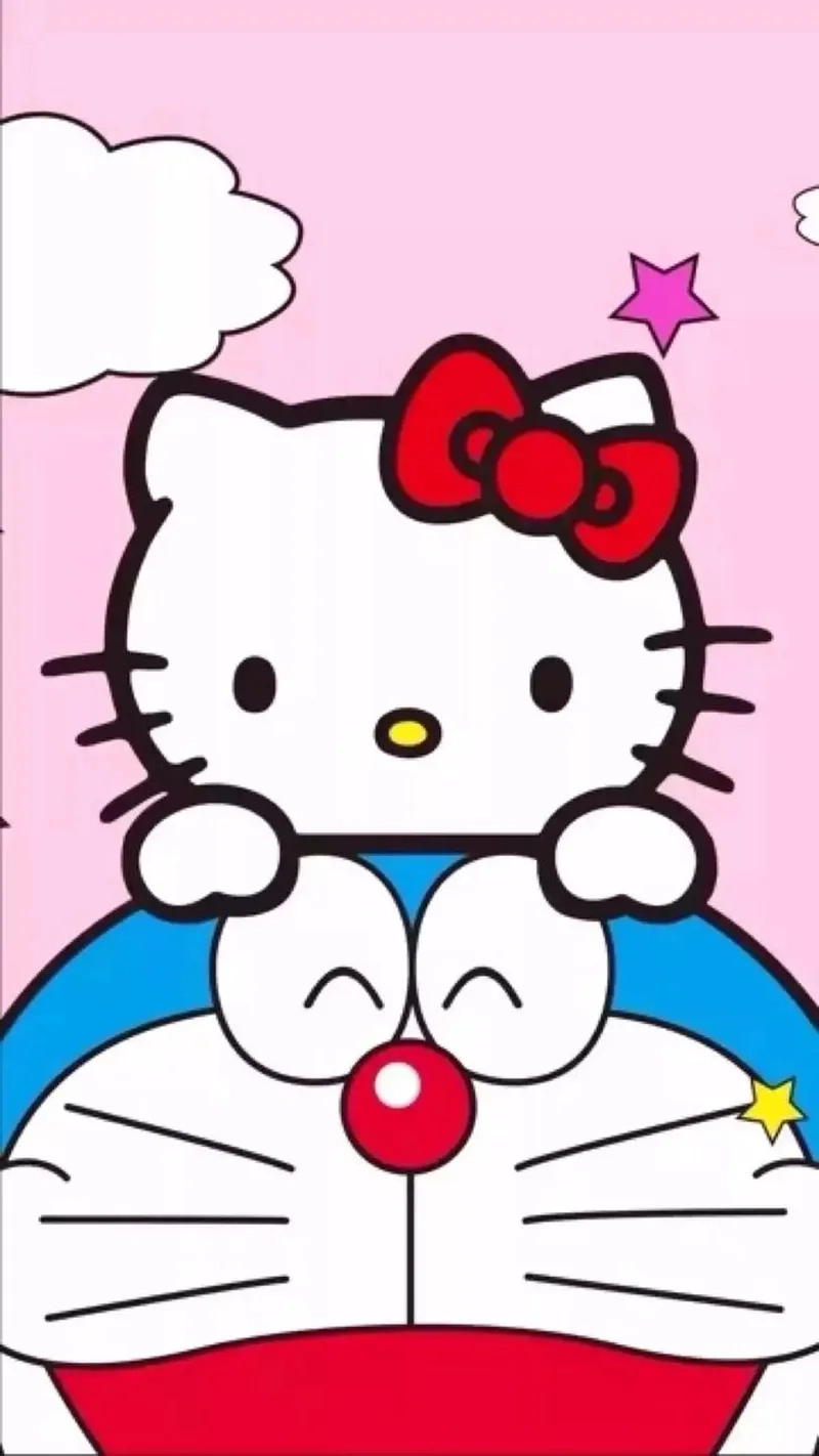 Hello kitty doraemon hello kitty mang đến sự ngộ nghĩnh cho người hâm mộ