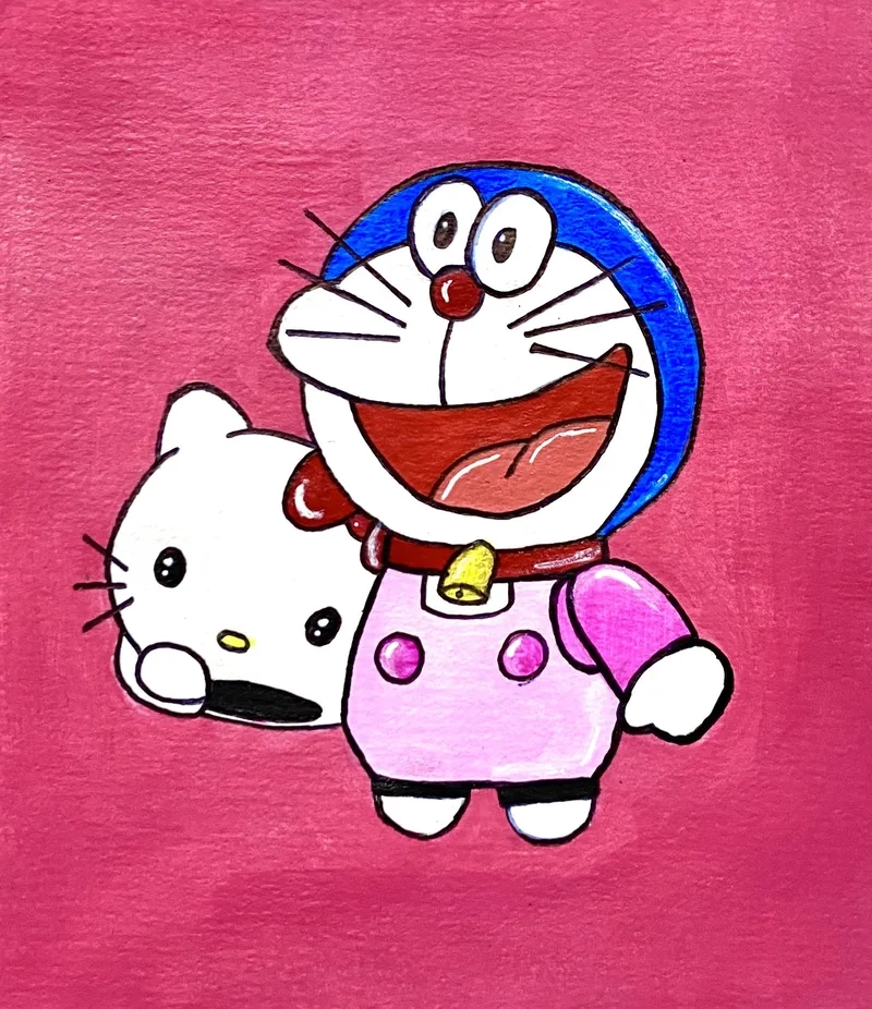 Hello kitty hello kitty và doraemon tạo nên những câu chuyện thú vị