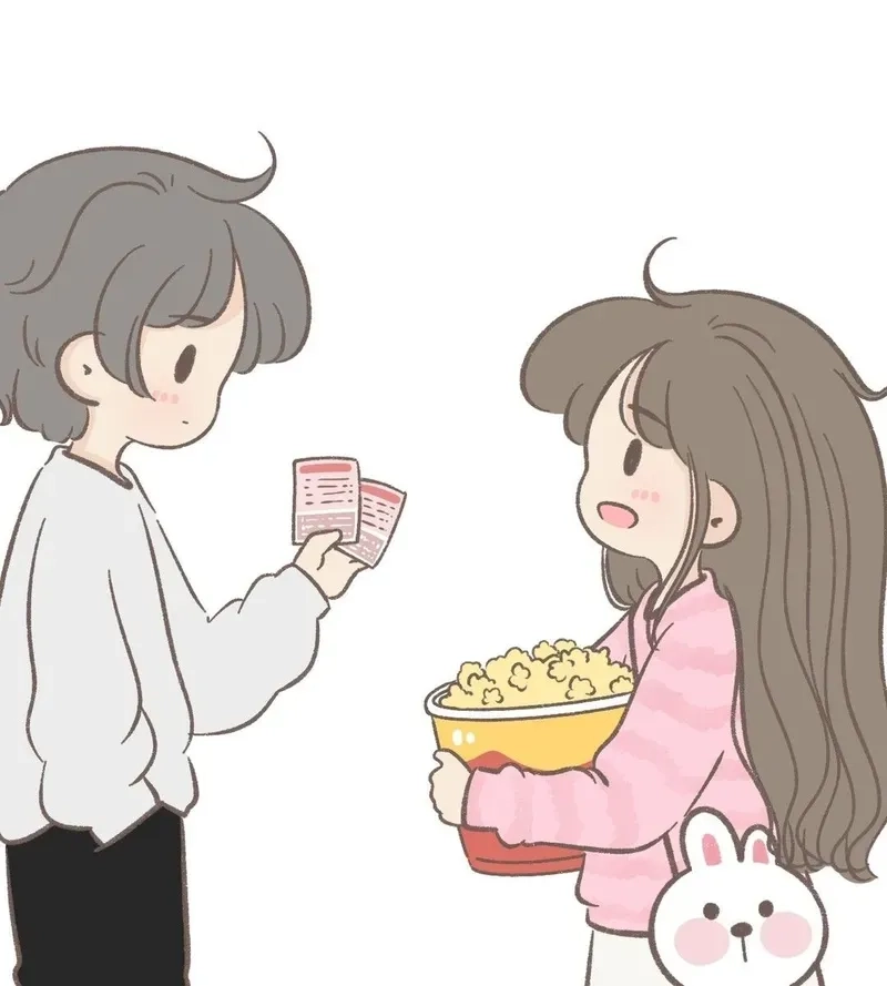 Ảnh cute yêu nhau mang lại sự ngọt ngào và thu hút