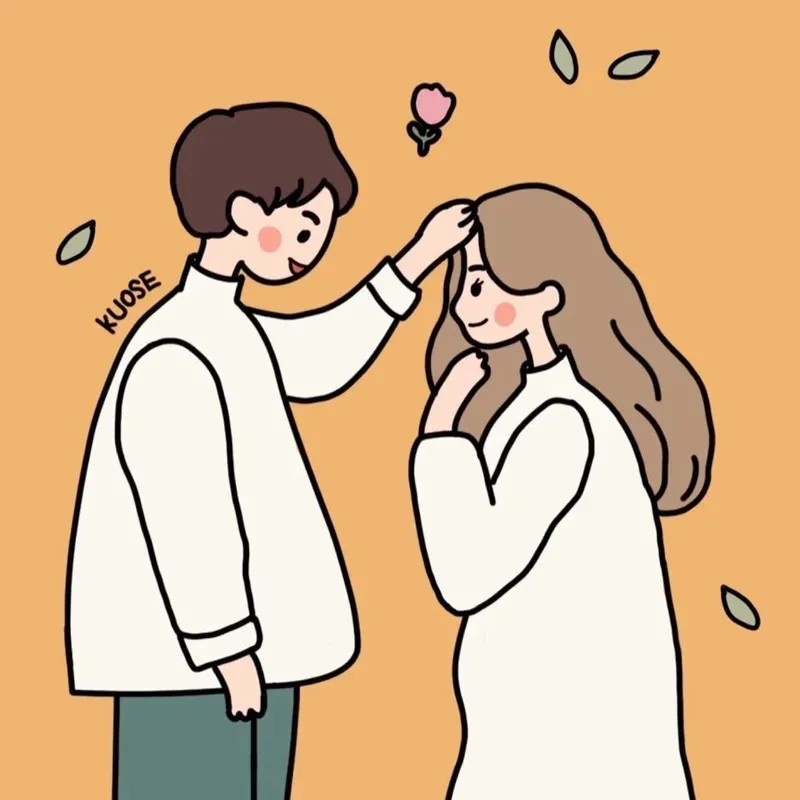 Hình avatar cặp đôi yêu nhau giúp bạn thể hiện tình yêu