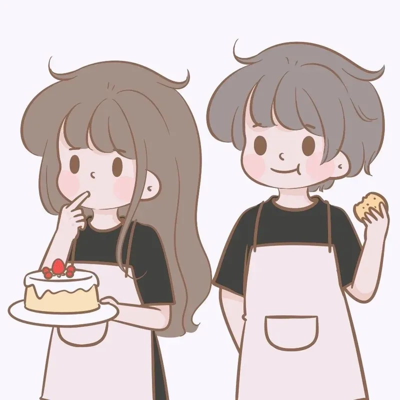 Hình nền cặp đôi yêu nhau cute tạo không gian sống động cho thiết bị