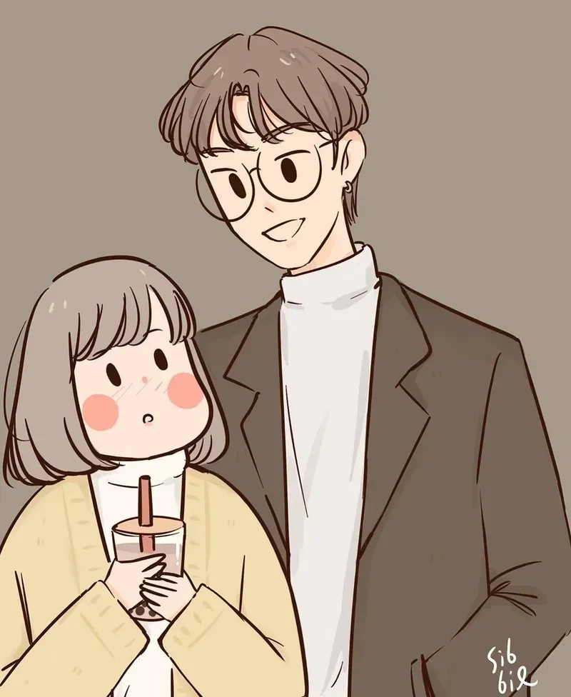 Hình ảnh đẹp về các cặp đôi yêu nhau tạo cảm giác gần gũi