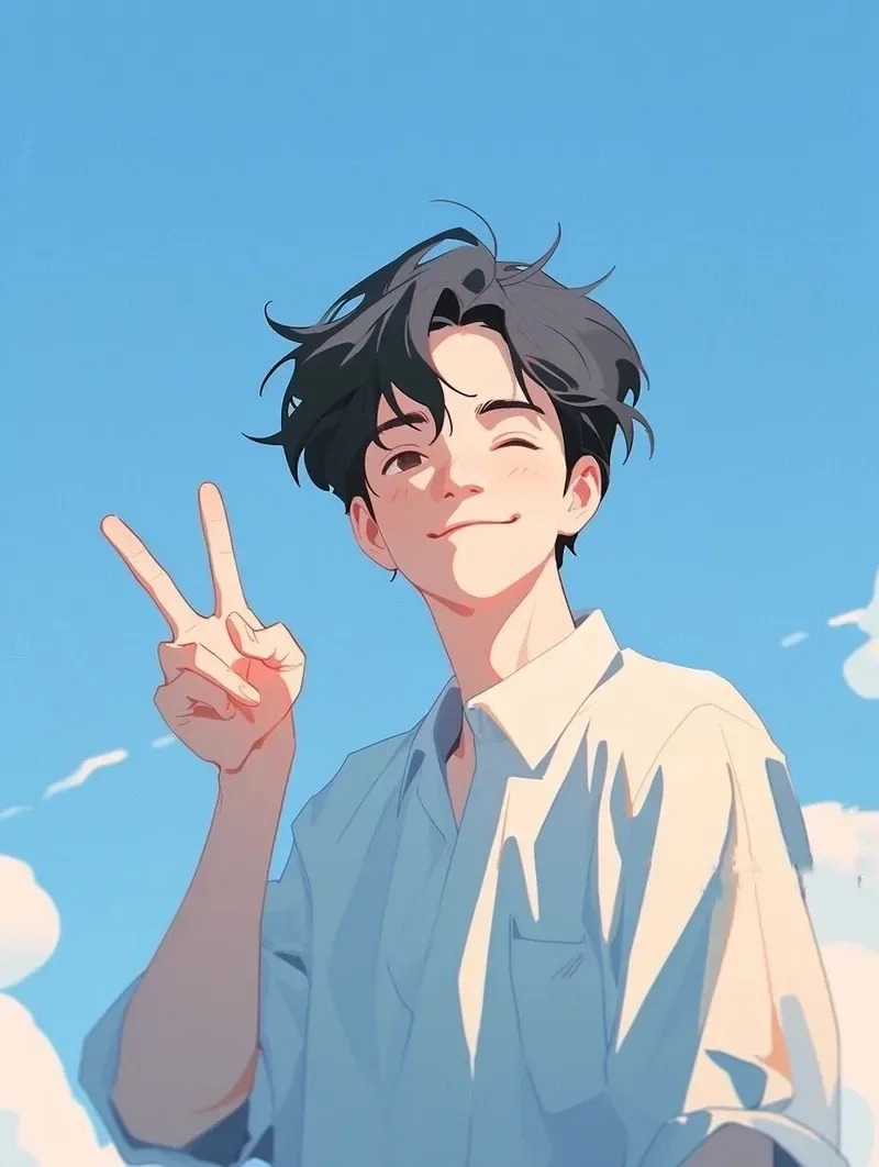 Avatar nam đơn giản tạo cảm giác gần gũi và thân thuộc