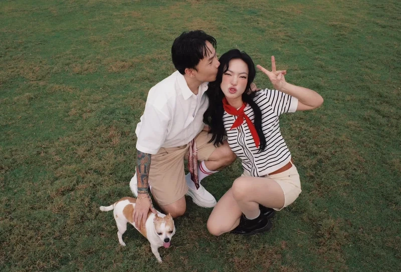 Châu Bùi Binz thu hút sự chú ý với những khoảnh khắc ngọt ngào