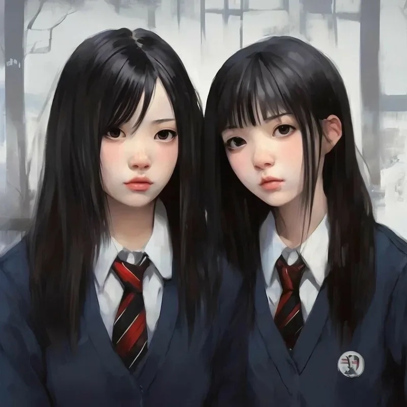 Chiêm ngưỡng ảnh 2 người anime với khoảnh khắc ấn tượng