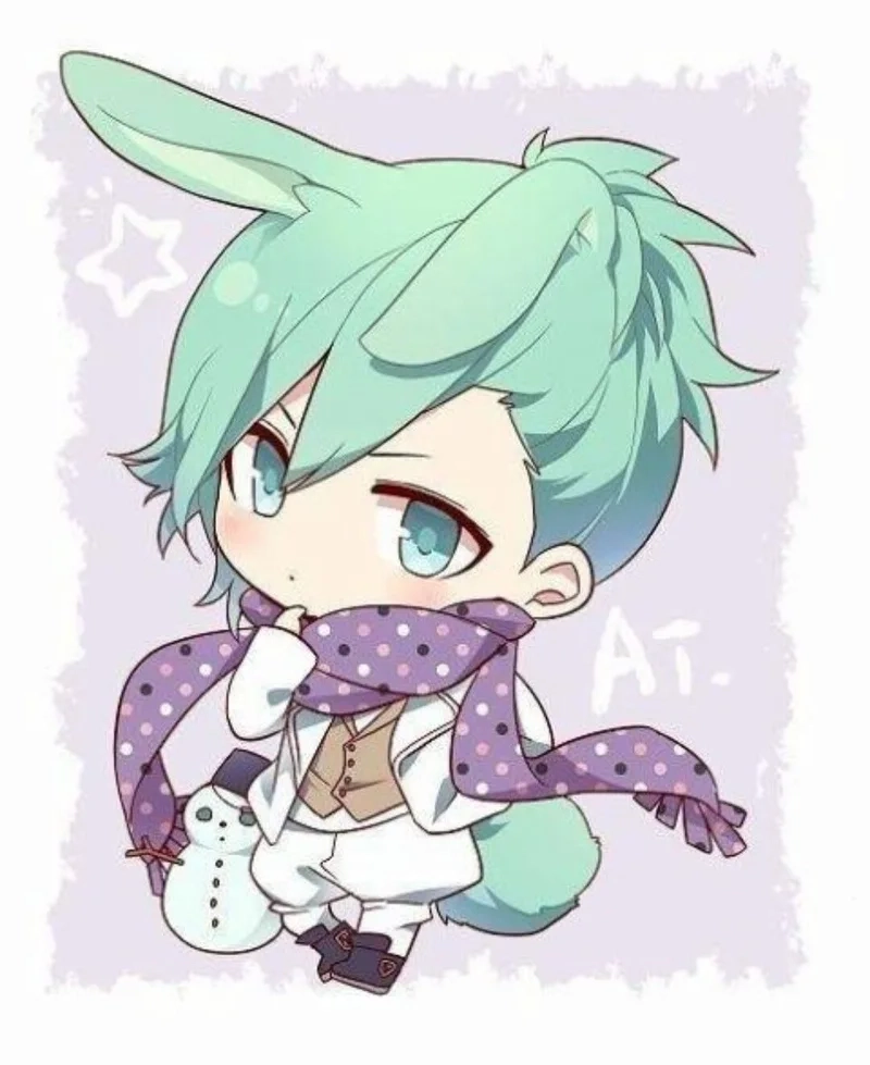 Chất chơi với hình ảnh chibi ngầu đầy cá tính