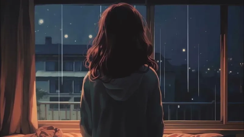 Hình nền cô đơn một mình thể hiện nỗi lòng sâu kín