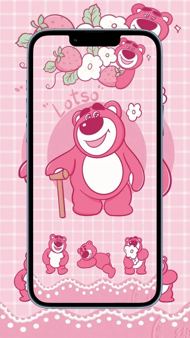 Hình ảnh gấu dễ thương sẽ khiến bạn cảm thấy ấm áp và hạnh phúc