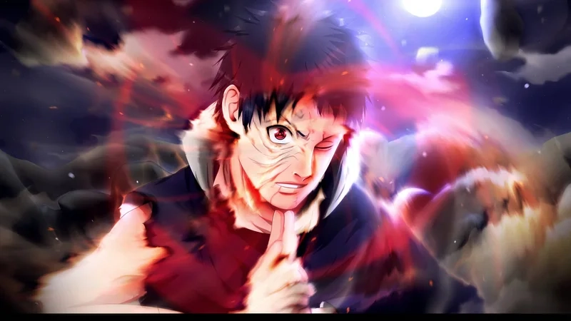 Uchiha obito ngầu là biểu tượng cho những trận chiến kịch tính