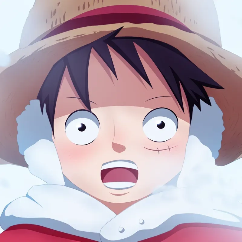 Hình ảnh avatar luffy sẽ là nguồn cảm hứng cho những ai yêu thích anime