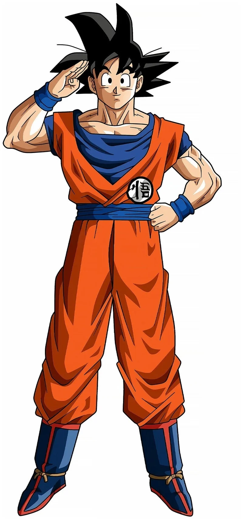 Hình goku bản năng vô cực thể hiện sức mạnh và sự quyết tâm