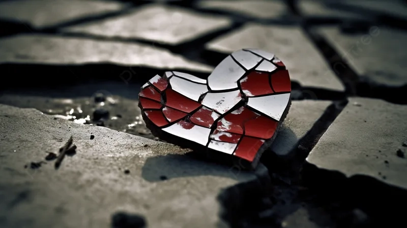 Ảnh trái tim tan vỡ là cách để bạn chia sẻ cảm xúc của mình