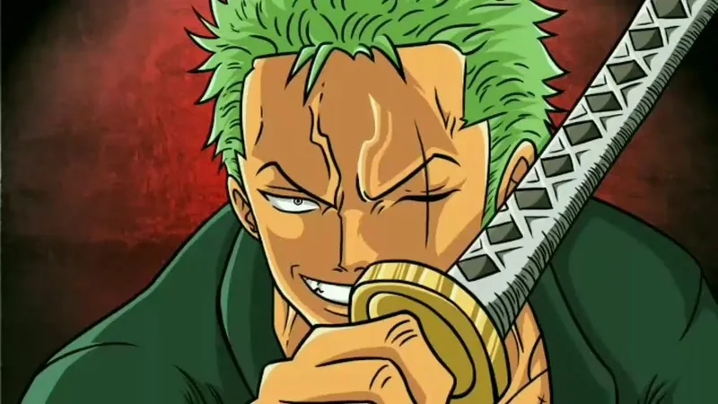 Hình nền anime zoro tạo cảm giác gần gũi và thân thuộc
