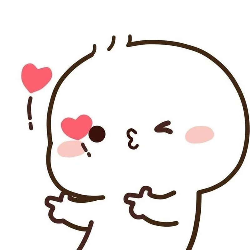 Hình trái tim cute meme mèo tặng hoa khiến mọi người không thể nhịn cười