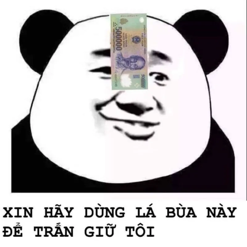 Chia sẻ ảnh meme gấu hồng để tạo niềm vui