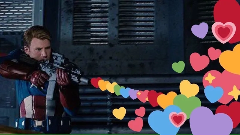 Ảnh meme mèo trái tim khiến bạn không thể không yêu thích