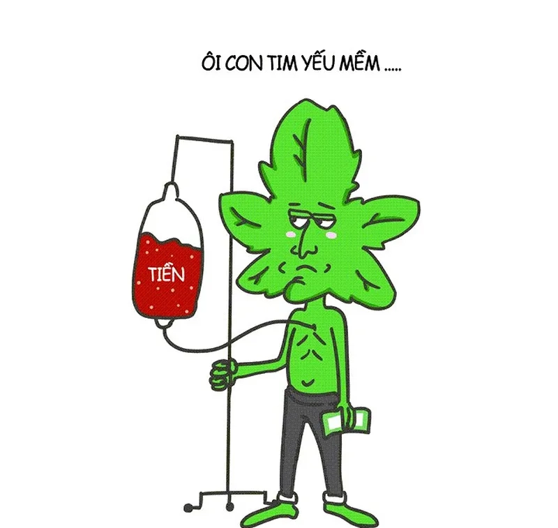 Ảnh meme chuyển tiền mang lại sự dễ thương cho người xem