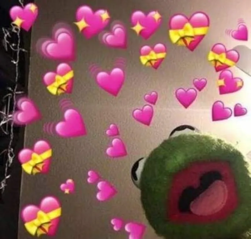 Meme chó thả tim mang lại tiếng cười cho những ai yêu thích động vật