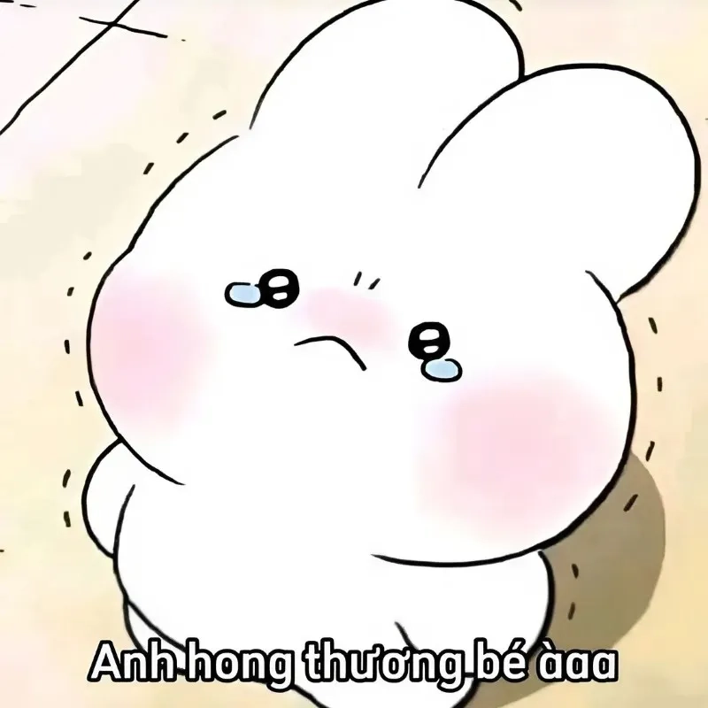 Meme buồn khóc thể hiện nỗi buồn một cách hài hước