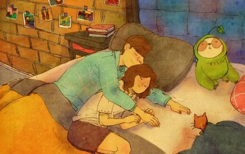 Ôm nhau ngủ meme mang lại những khoảnh khắc vui vẻ cho người xem