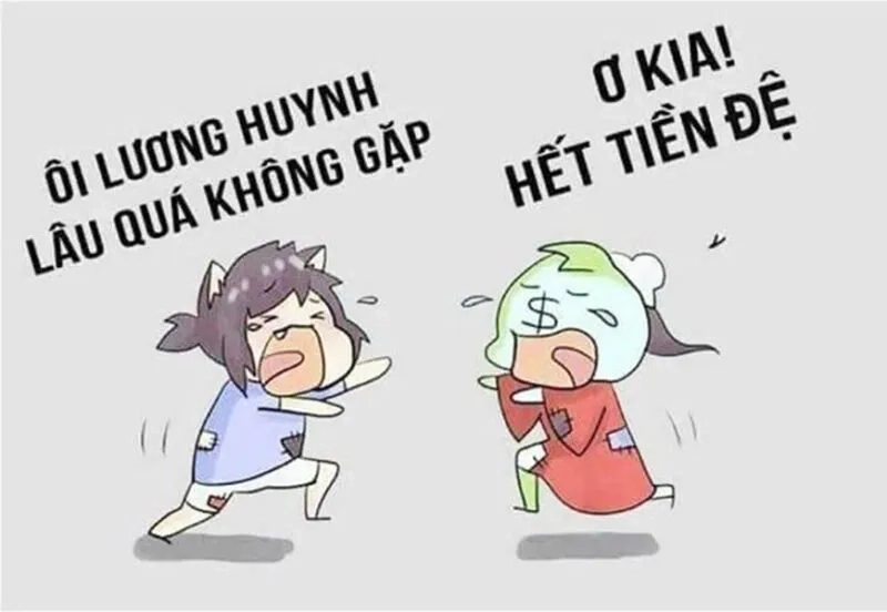 Ảnh meme cho tiền khiến bạn không thể không yêu thích