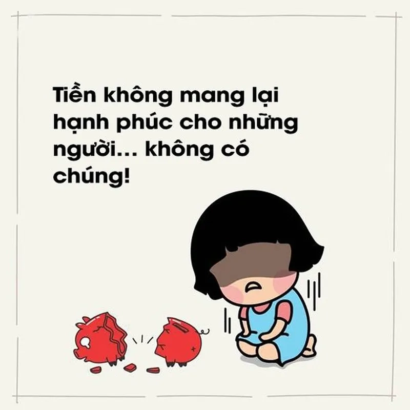 Meme cho vay tiền thể hiện sự hài hước trong những tình huống bất ngờ