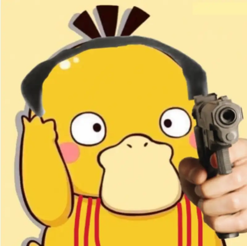 Meme con vịt cầm dao mang lại tiếng cười cho những ai yêu thích hài hước