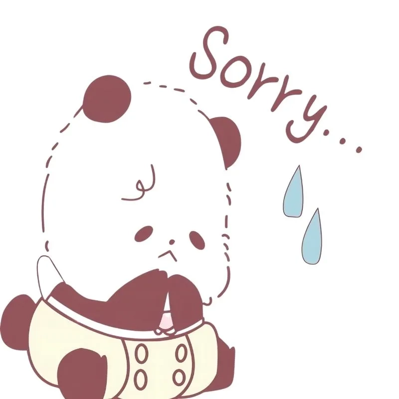 Meme xin lỗi người yêu ngọt ngào để hàn gắn tình cảm