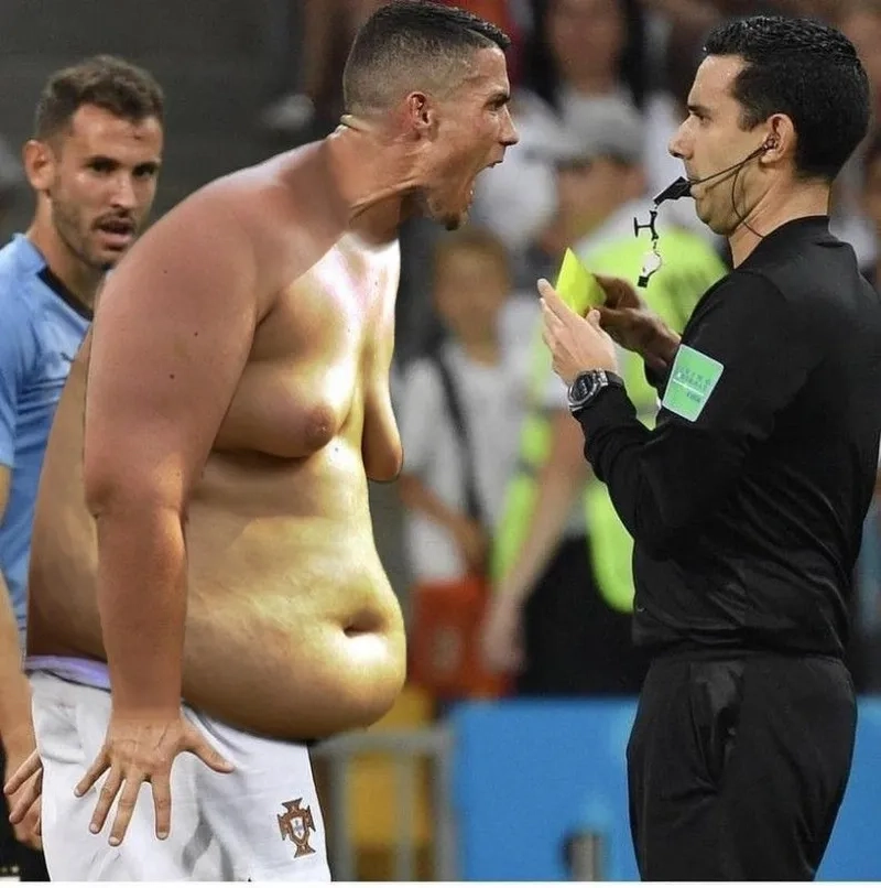 Ronando meme khiến mọi người không thể nhịn cười