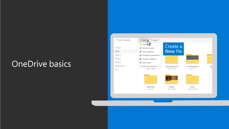 Sử dụng Onedrive Microsoft để quản lý tệp hiệu quả và bảo mật