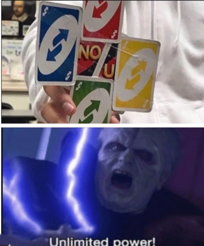 Lá đổi chiều uno meme khiến bạn không thể không cảm thấy thích thú
